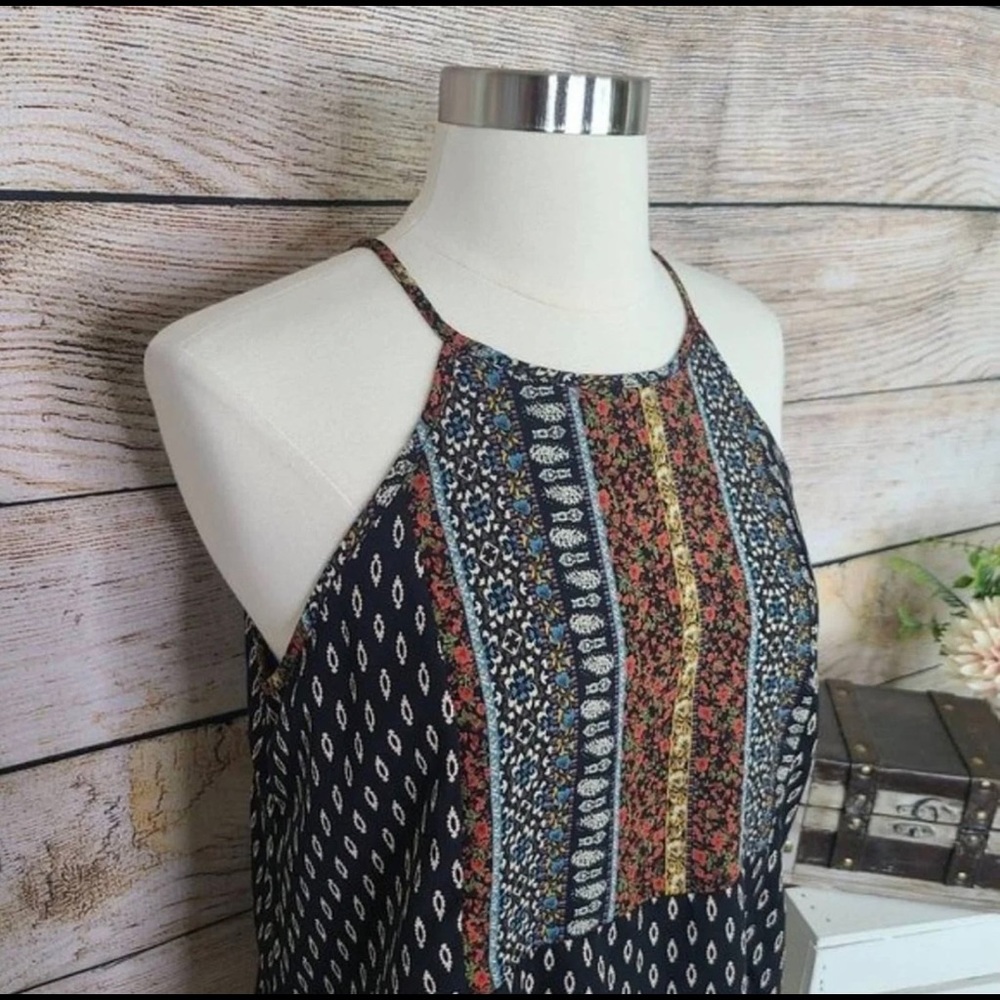Monteau pattern sleeveless top - Picture 3 of 9